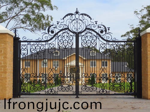  鐵藝大門圖片